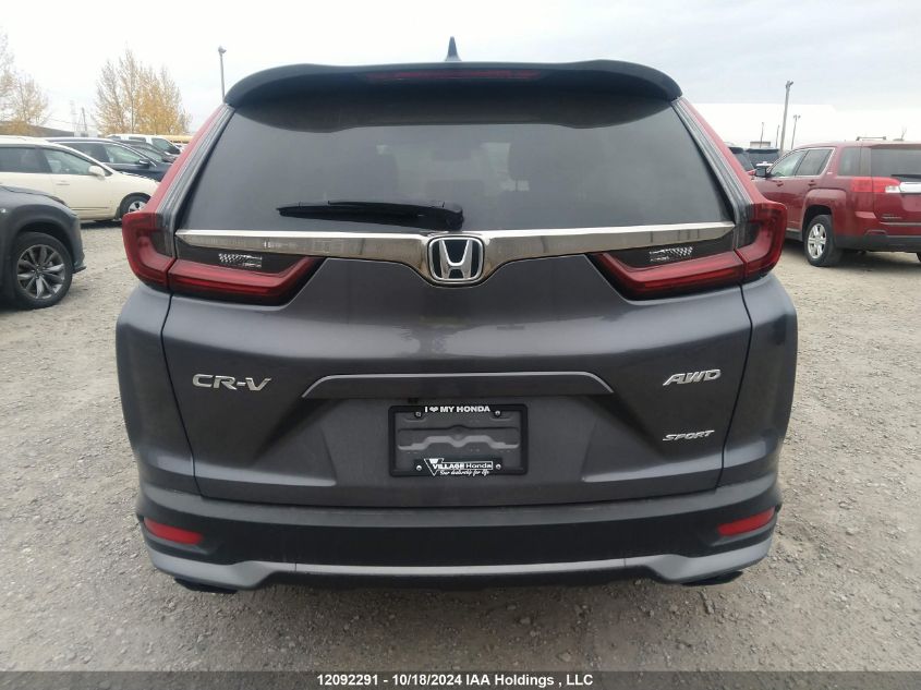 2020 Honda Cr-V VIN: 2HKRW2H45LH216040 Lot: 12092291