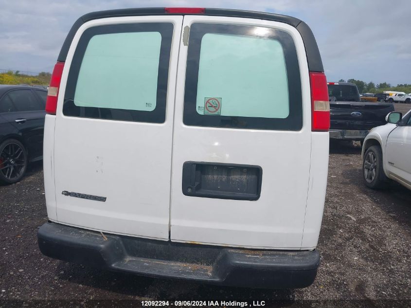 2009 Chevrolet Express Cargo VIN: 1GCFG15X491106086 Lot: 12092294