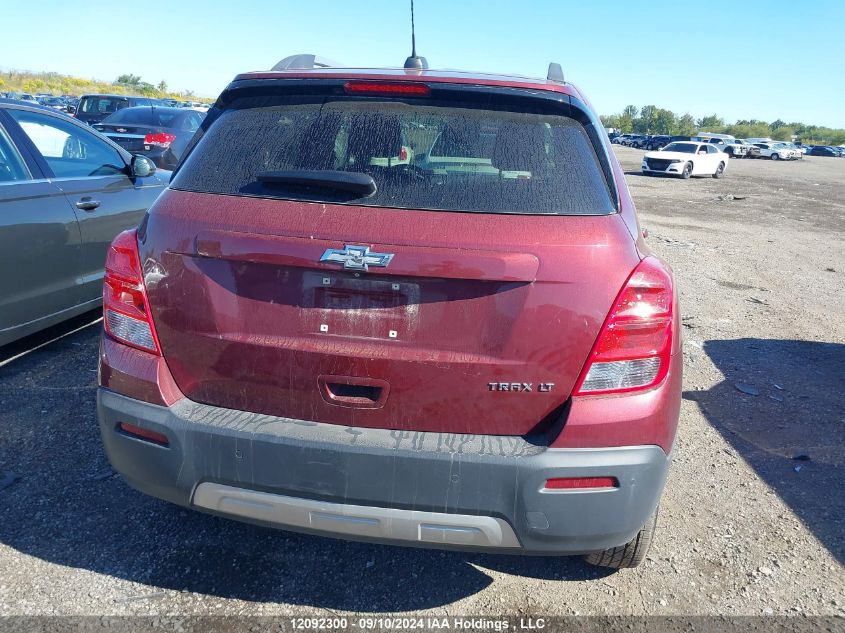 2015 Chevrolet Trax VIN: 3GNCJMSB1FL183637 Lot: 12092300