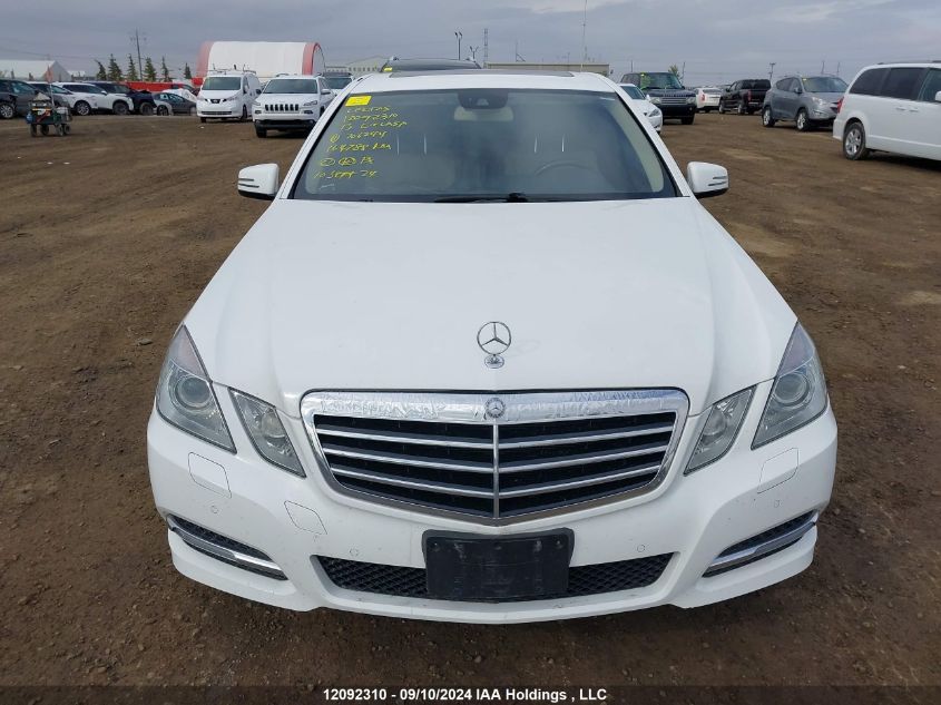 WDDHF8BB0DA706244 2013 Mercedes-Benz E 300