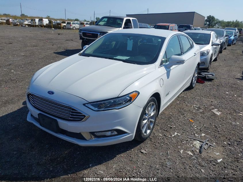 3FA6P0PU2HR255930 2017 FORD FUSION - Image 2