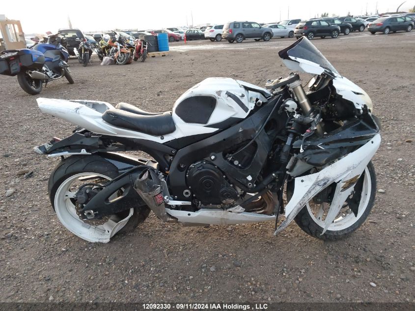 2008 Suzuki Gsx-R600 VIN: JS1GN7EA782102500 Lot: 12092330