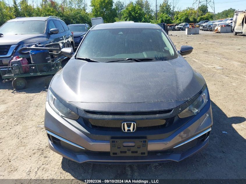 2020 Honda Civic Sedan VIN: 2HGFC2F5XLH001092 Lot: 12092336