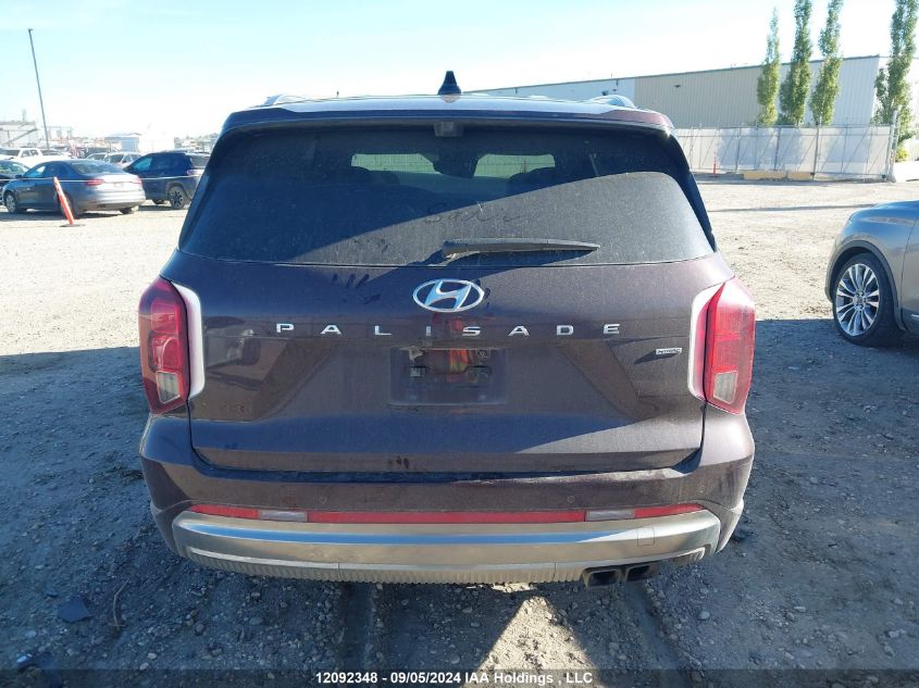 2023 Hyundai Palisade Limited VIN: KM8R5DGE6PU510272 Lot: 12092348