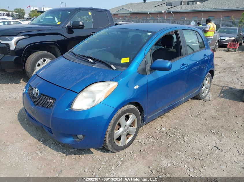 2007 Toyota Yaris Le/Rs VIN: JTDKT923375036449 Lot: 12092367