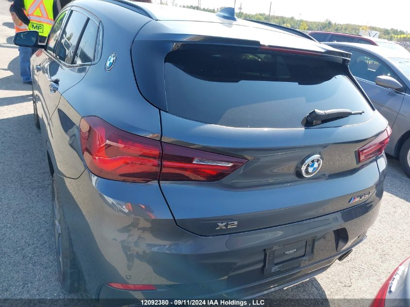 2021 BMW X2 VIN: WBXYN1C09M5S33103 Lot: 12092380