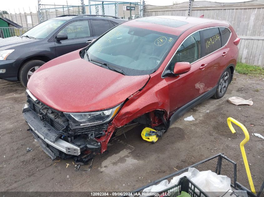 2018 Honda Cr-V VIN: 2HKRW2H83JH110346 Lot: 12092384