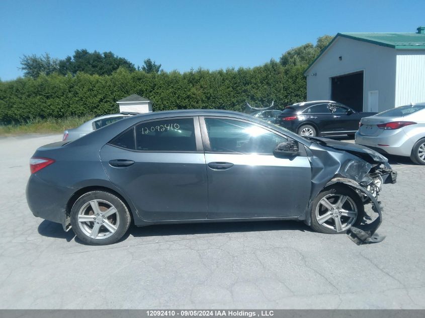 2016 Toyota Corolla L/Le/Le Pls/Prm/S/S Pls VIN: 2T1BURHE9GC610240 Lot: 12092410