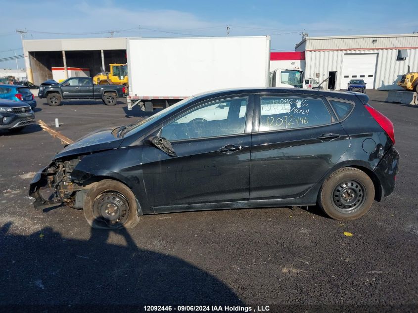 2016 Hyundai Accent L VIN: KMHCT5AE5GU295901 Lot: 12092446