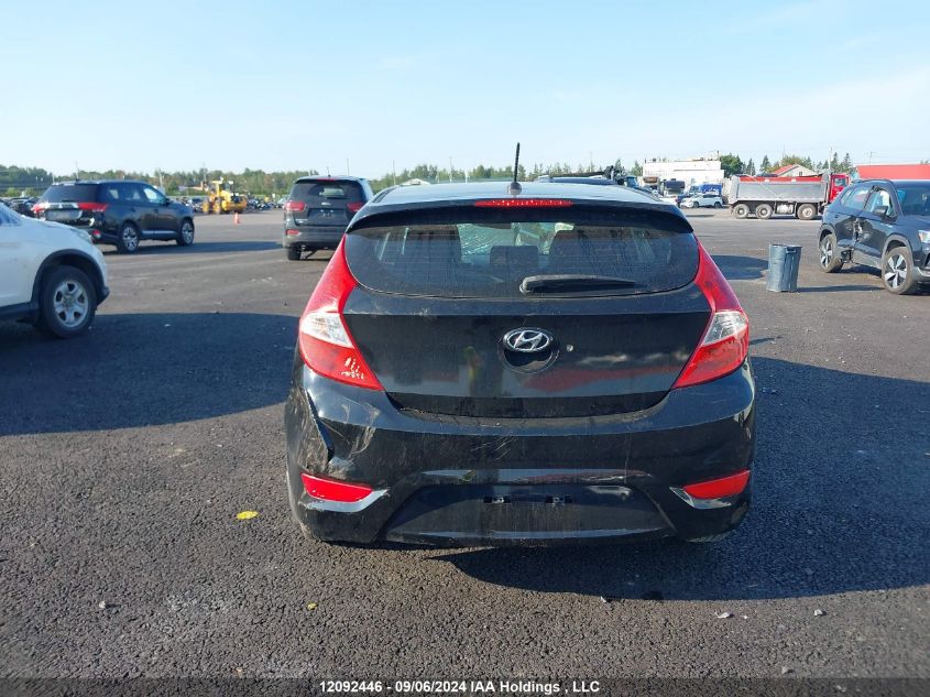 2016 Hyundai Accent L VIN: KMHCT5AE5GU295901 Lot: 12092446