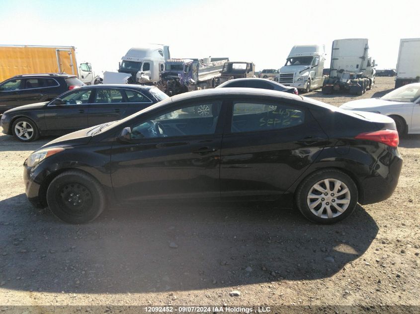 2013 Hyundai Elantra Gl VIN: 5NPDH4AE8DH271859 Lot: 12092452