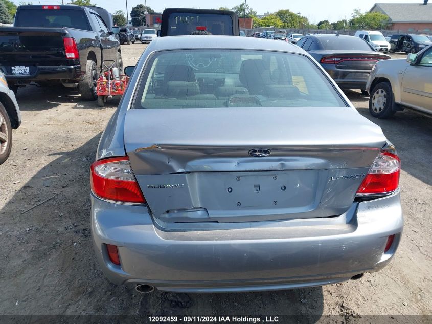 2008 Subaru Legacy VIN: 4S3BL616387201268 Lot: 12092459