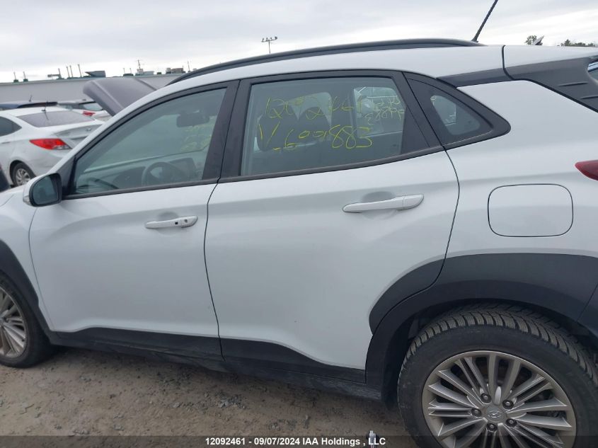 2021 Hyundai Kona Preferred Awd VIN: KM8K2CAA6MU699883 Lot: 12092461