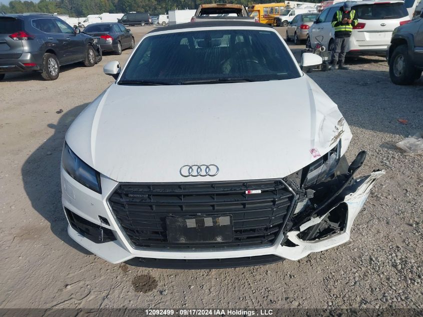 2018 Audi Tt VIN: TRUT5CFV8J1013857 Lot: 12092499
