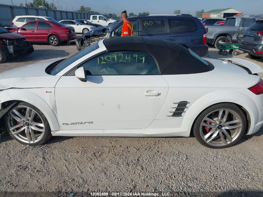 2018 Audi Tt VIN: TRUT5CFV8J1013857 Lot: 12092499