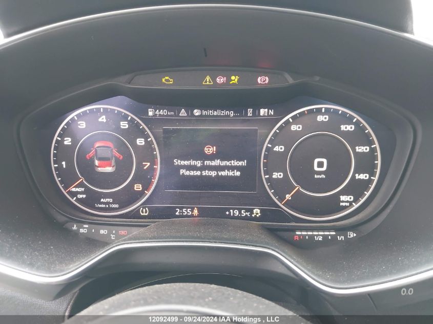 2018 Audi Tt VIN: TRUT5CFV8J1013857 Lot: 12092499