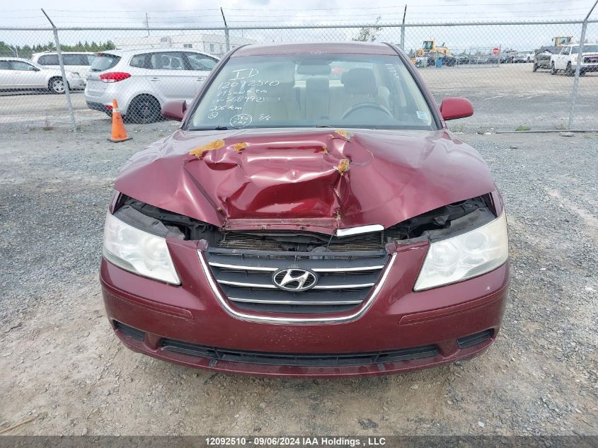 5NPET46C39H568992 2009 Hyundai Sonata