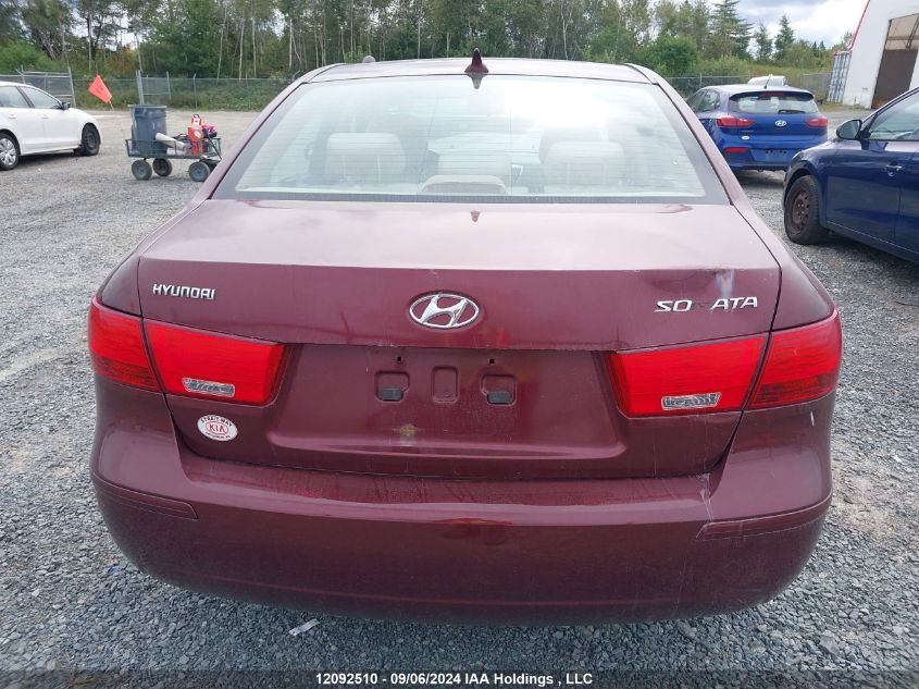 5NPET46C39H568992 2009 Hyundai Sonata