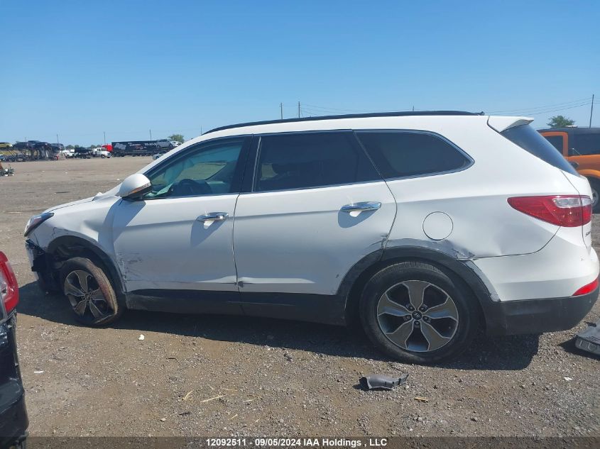 2016 Hyundai Santa Fe Se/Limited VIN: KM8SNDHF5GU150792 Lot: 12092511