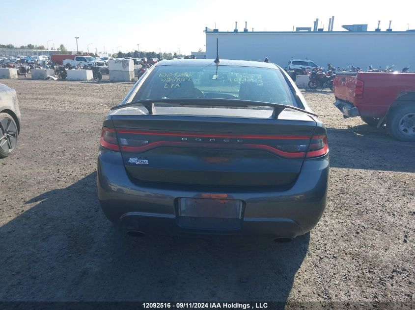 2014 Dodge Dart VIN: 1C3CDFBB2ED925824 Lot: 12092516