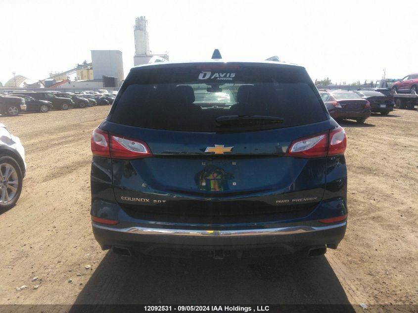 2020 Chevrolet Equinox Premier VIN: 2GNAXYEX1L6251097 Lot: 12092531