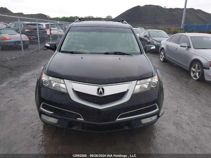 2012 Acura Mdx VIN: 2HNYD2H63CH004128 Lot: 12092555