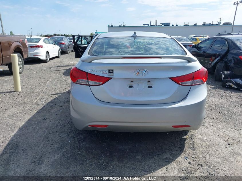 2013 Hyundai Elantra Gls VIN: 5NPDH4AE5DH153333 Lot: 12092574