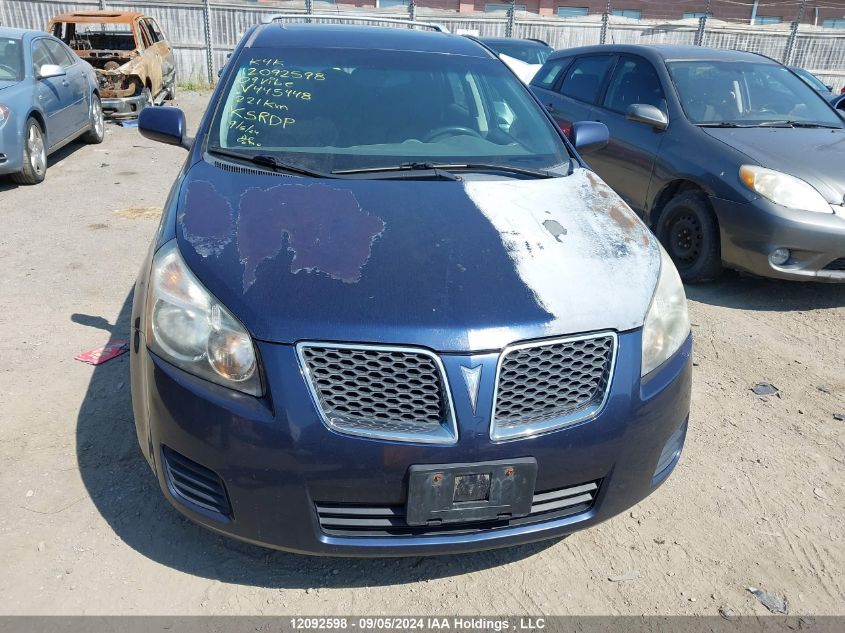 2009 Pontiac Vibe VIN: 5Y2SP67019Z445448 Lot: 12092598