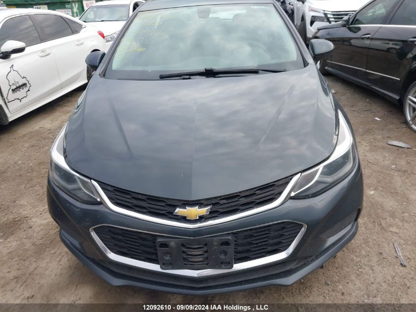 2017 Chevrolet Cruze VIN: 3G1BE6SM9HS613812 Lot: 12092610