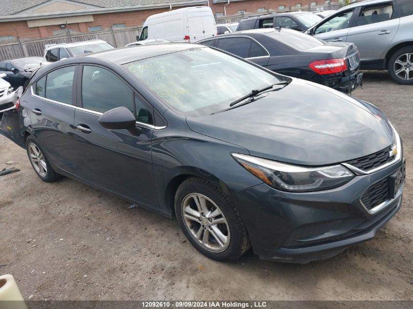 2017 Chevrolet Cruze VIN: 3G1BE6SM9HS613812 Lot: 12092610