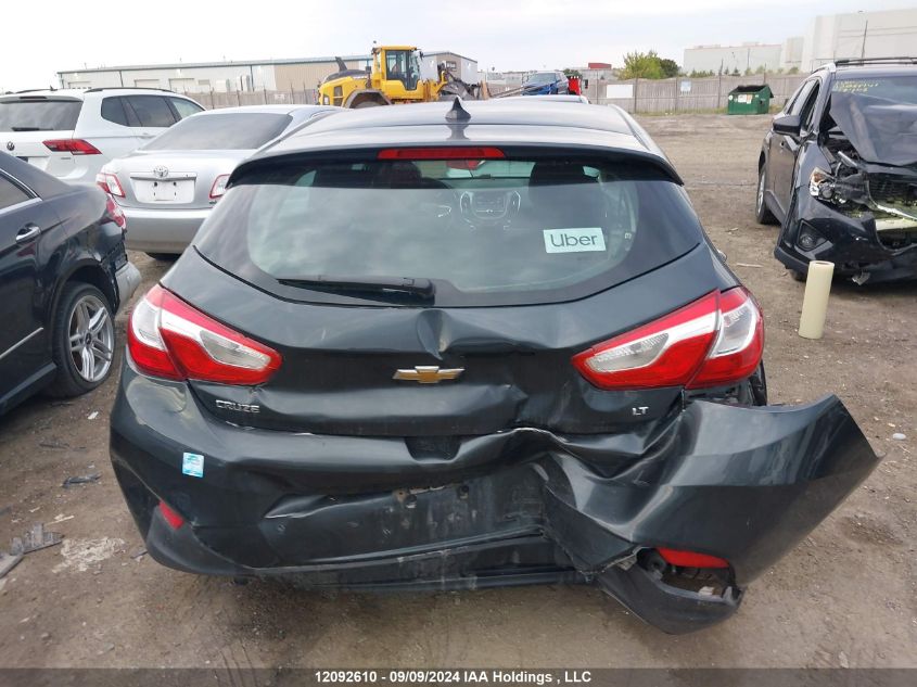 2017 Chevrolet Cruze VIN: 3G1BE6SM9HS613812 Lot: 12092610