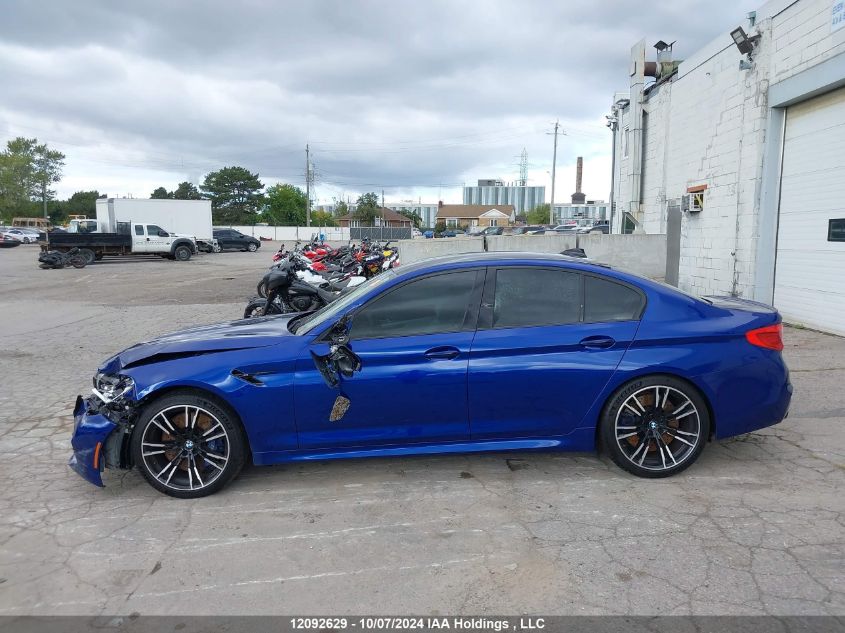 2018 BMW M5 VIN: WBSJF0C56JB282248 Lot: 12092629