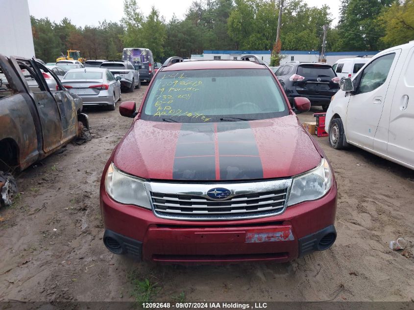 2009 Subaru Forester Xs VIN: JF2SH62639H732208 Lot: 12092648