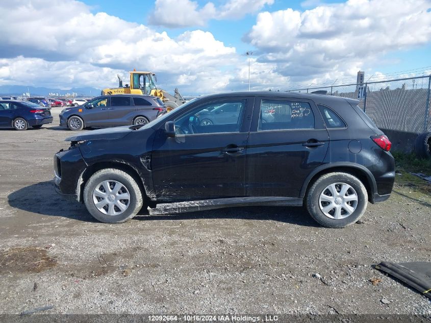 2022 Mitsubishi Rvr VIN: JA4AJUAU7NU604648 Lot: 12092664