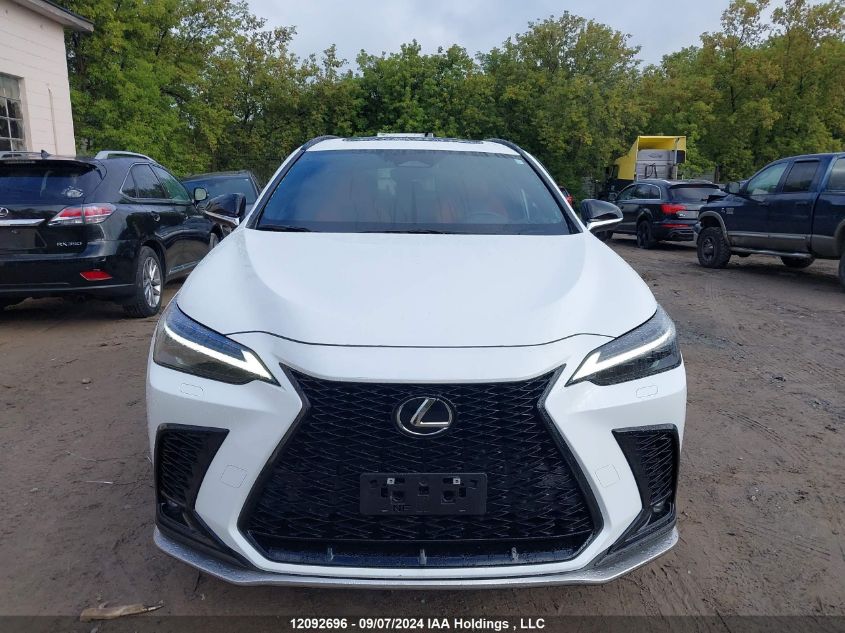 2022 Lexus Nx 350 VIN: JTJKGCEZ6N5001318 Lot: 12092696