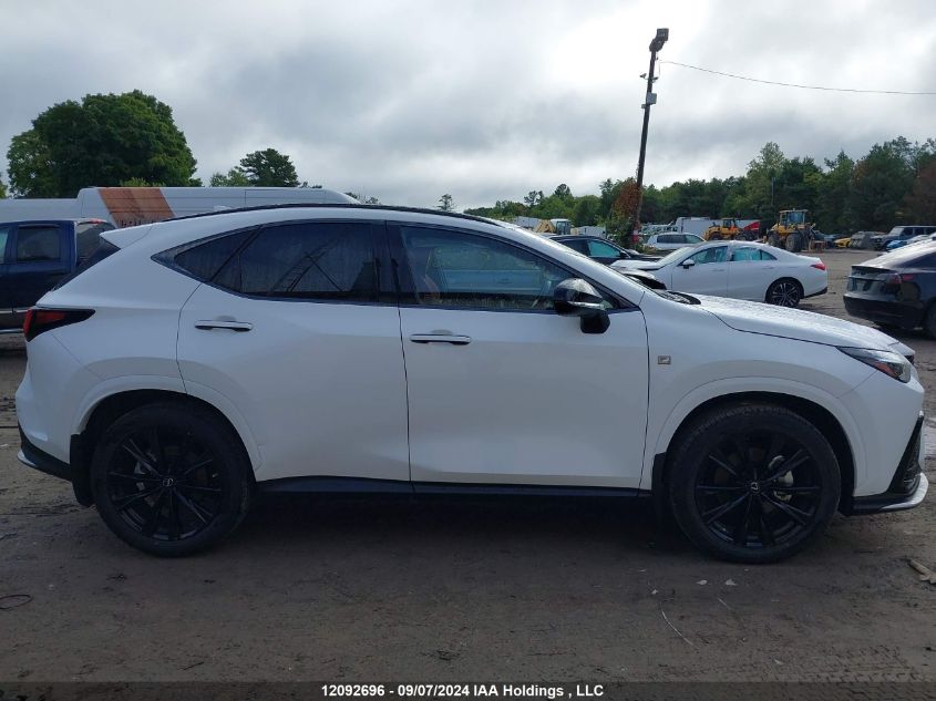 2022 Lexus Nx 350 VIN: JTJKGCEZ6N5001318 Lot: 12092696