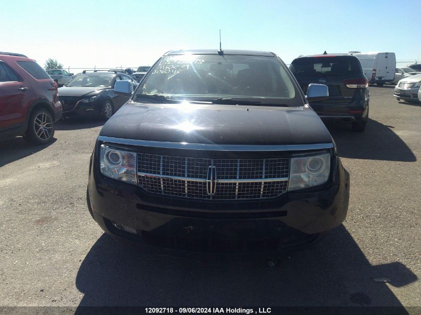 2009 Lincoln Mkx VIN: 2LMDU88C69BJ06046 Lot: 12092718