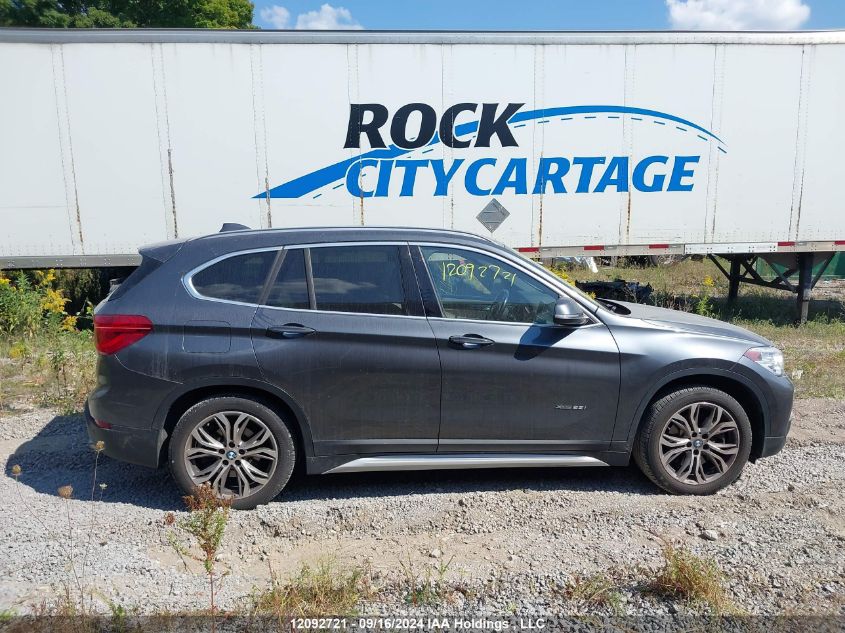 2016 BMW X1 VIN: WBXHT3C37G5E52435 Lot: 12092721