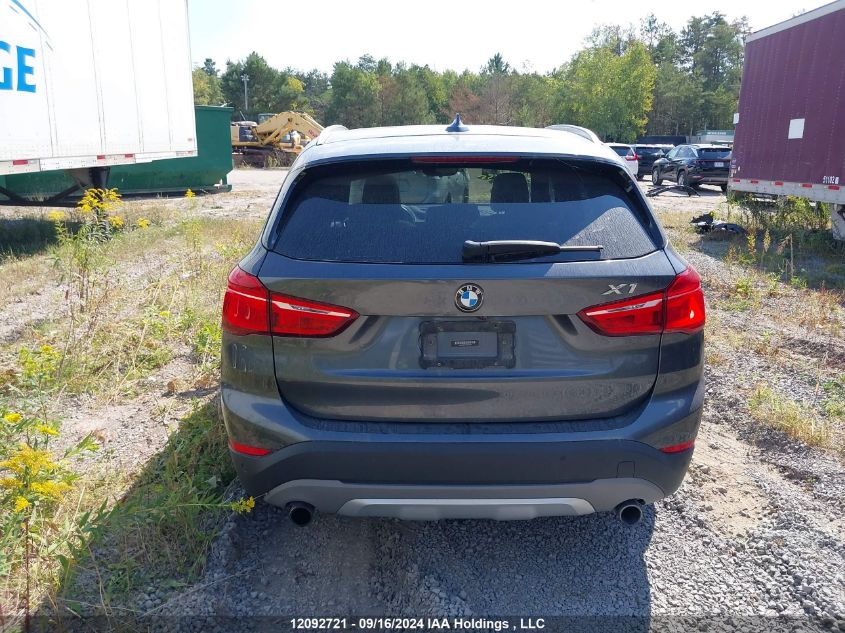 2016 BMW X1 VIN: WBXHT3C37G5E52435 Lot: 12092721