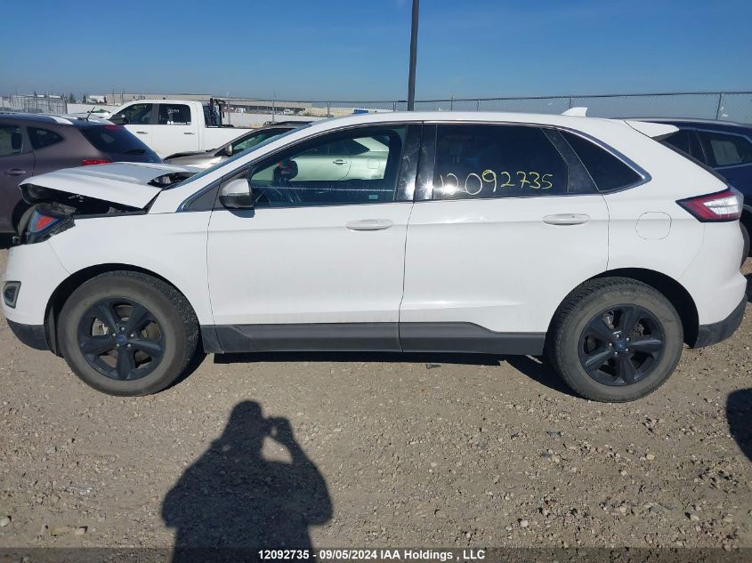 2017 Ford Edge Sel VIN: 2FMPK4J93HBB92470 Lot: 12092735