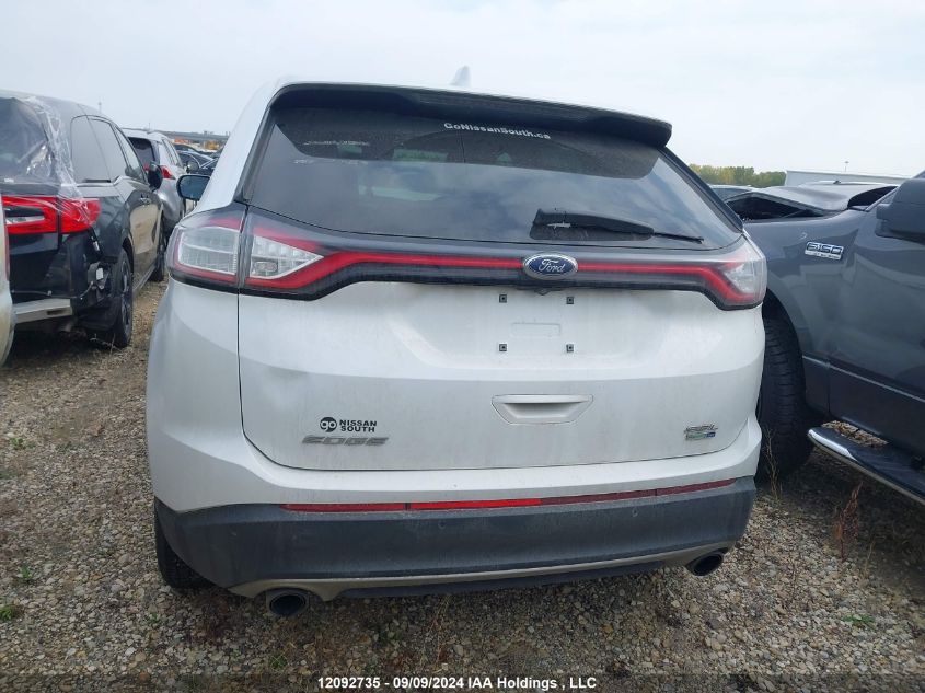 2017 Ford Edge Sel VIN: 2FMPK4J93HBB92470 Lot: 12092735
