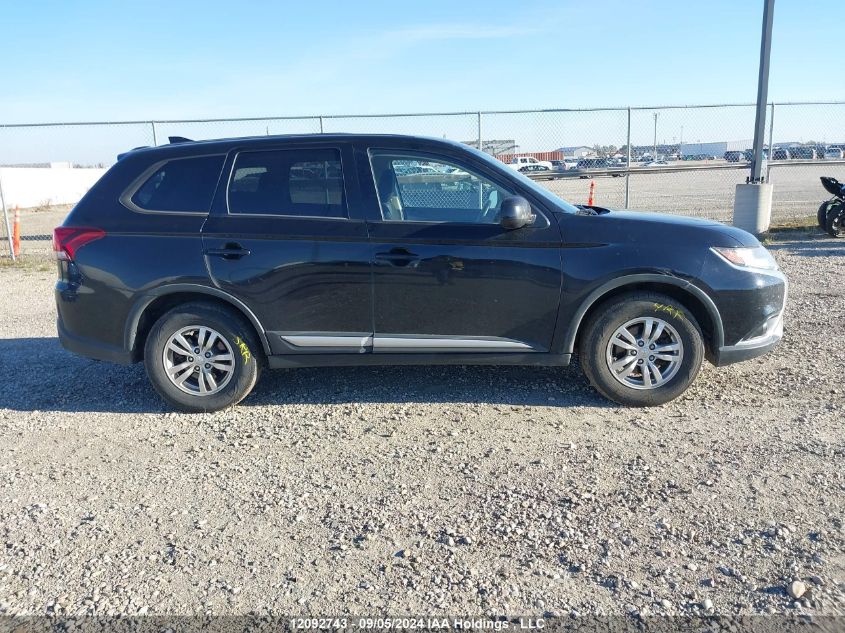 2019 Mitsubishi Outlander Es VIN: JA4AZ2A3XKZ606218 Lot: 12092743