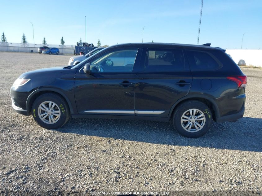 2019 Mitsubishi Outlander Es VIN: JA4AZ2A3XKZ606218 Lot: 12092743