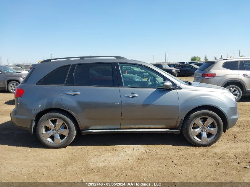 2008 Acura Mdx VIN: 2HNYD28848H001909 Lot: 12092748