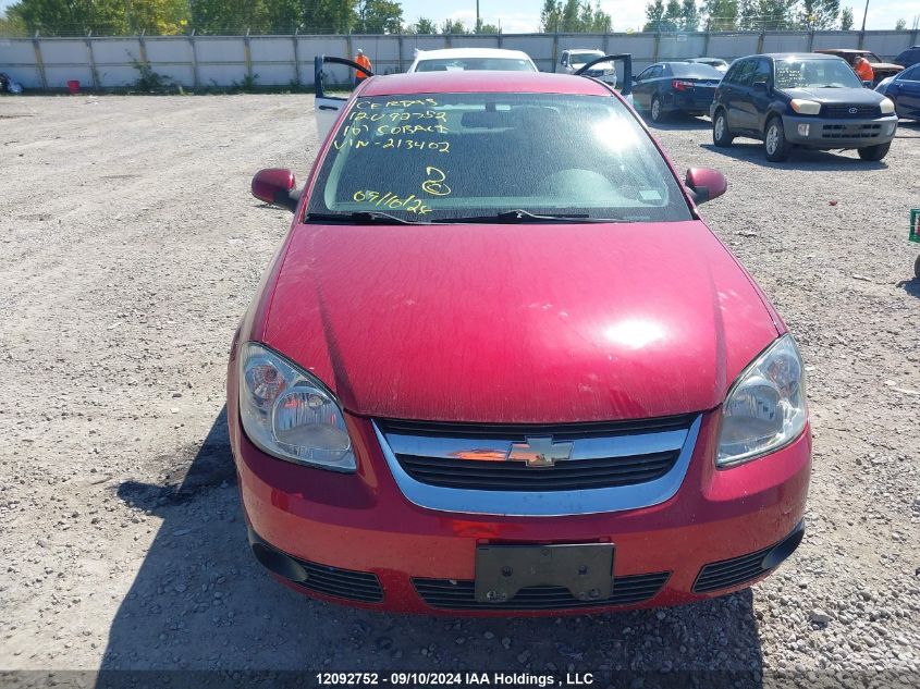 2010 Chevrolet Cobalt VIN: 1G1AD1F55A7213402 Lot: 12092752