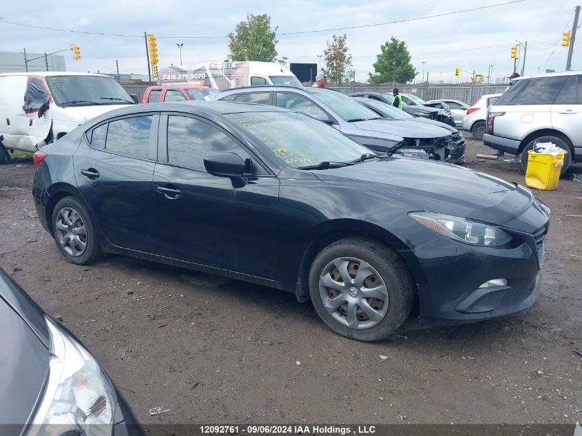 2014 Mazda Mazda3 VIN: 3MZBM1U72EM103075 Lot: 12092761