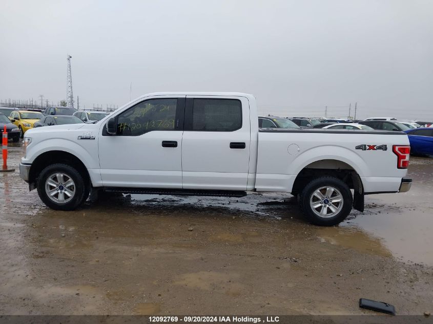 1FTFW1E51JKF32205 2018 Ford F150 Supercrew