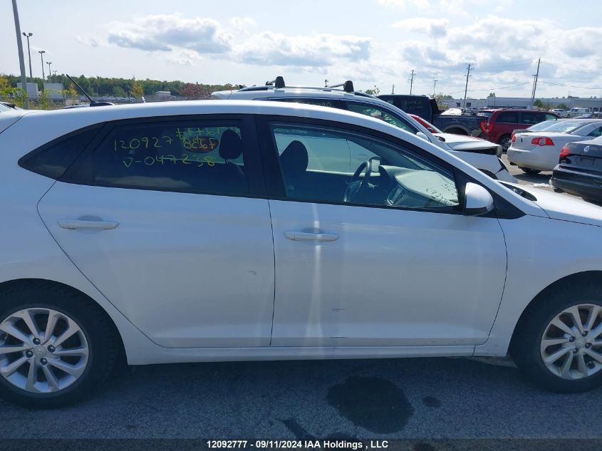 2019 Hyundai Accent Preferred VIN: 3KPC25A33KE047238 Lot: 12092777