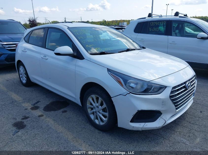 2019 Hyundai Accent Preferred VIN: 3KPC25A33KE047238 Lot: 12092777