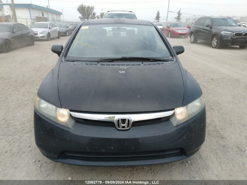 2007 Honda Civic Dx VIN: 2HGFA16317H001339 Lot: 12092779